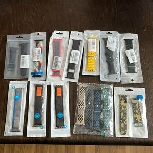 Men’s Replacement Apple Watch Bands 42/44/45mm Bundle